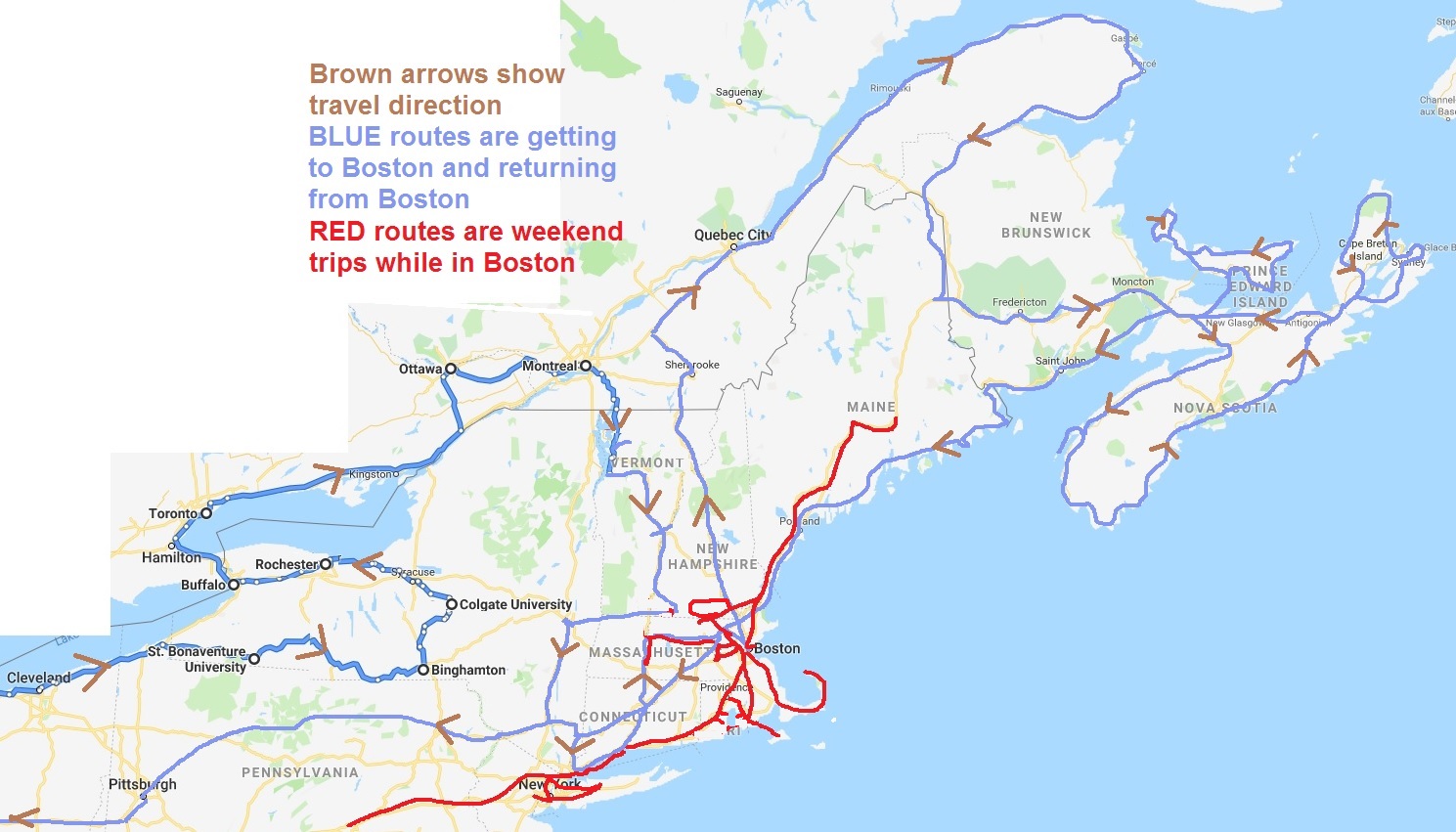 The Highways Traveled