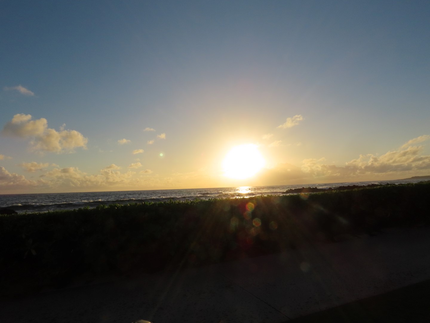 Sunrise at Sharton Hotel in Koloa on Kauai  1 of 13 (#0270)