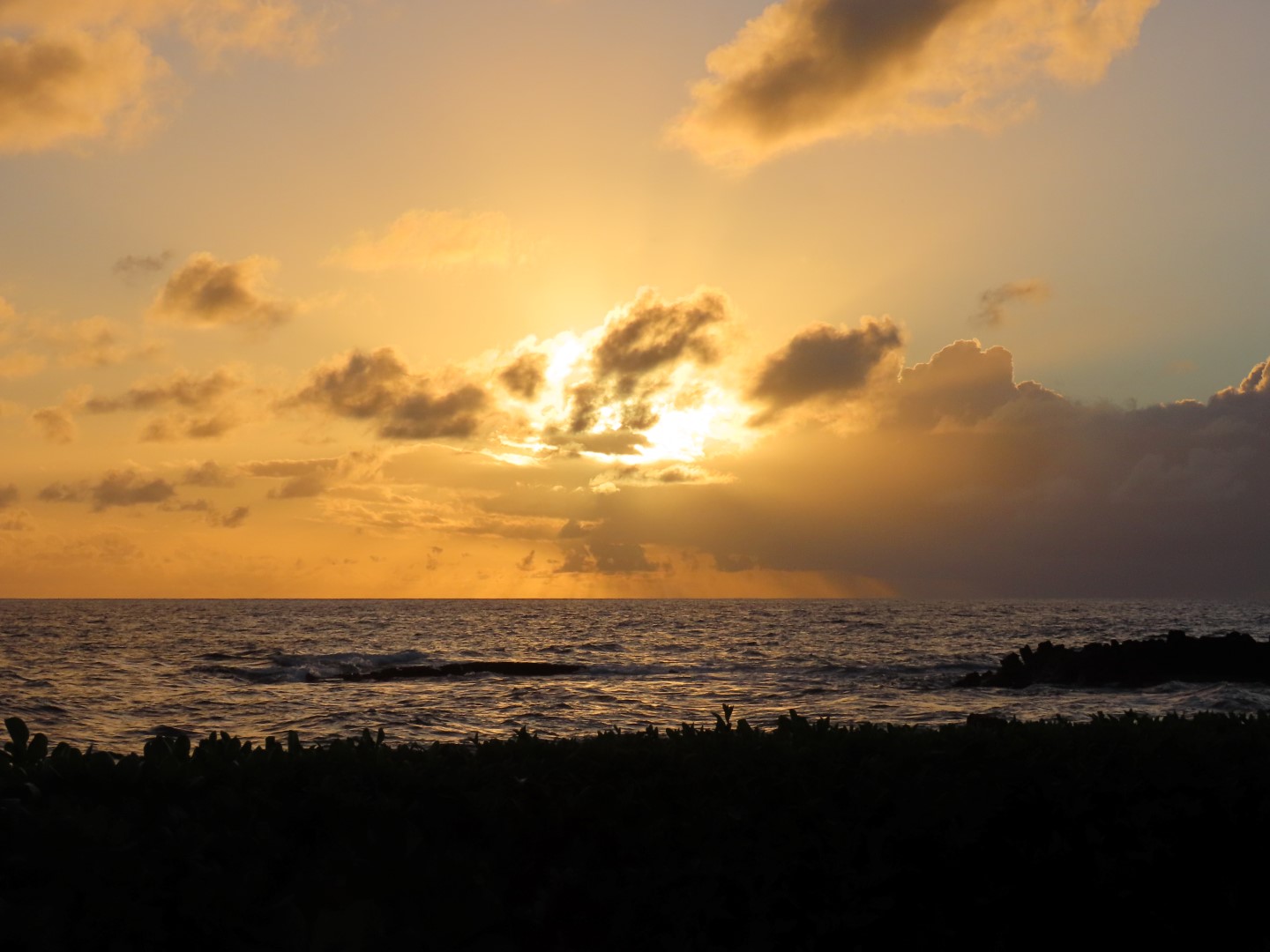 Sunrise at Sharton Hotel in Koloa on Kauai  5 of 13 (#0279)