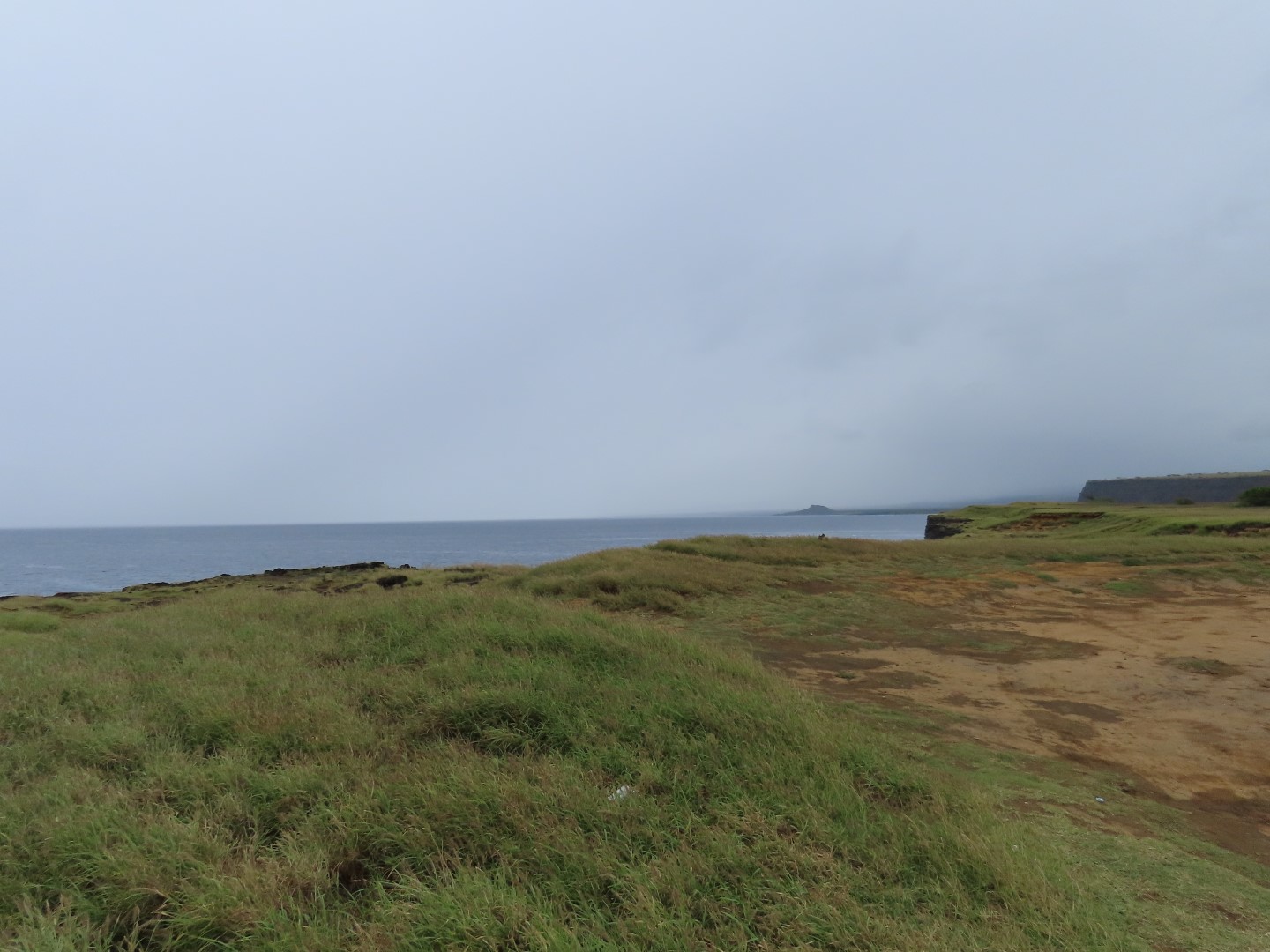 Panoramic view (right to left) at South Point Park on the Big Island of Hawaii  1 of  6 (#0354)