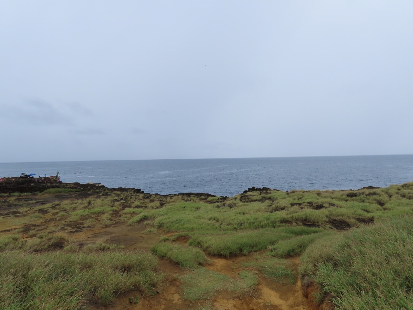 Panoramic view (right to left) at South Point Park on the Big Island of Hawaii  4 of  6 (#0357)