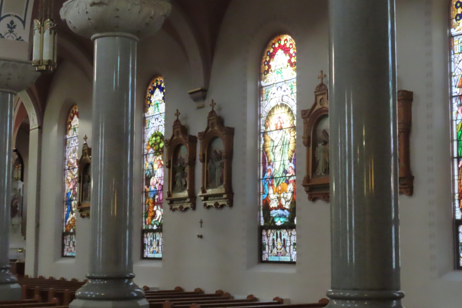 St. Fidelas Basilica in Victoria Kansas  4 of  6 (#1300)