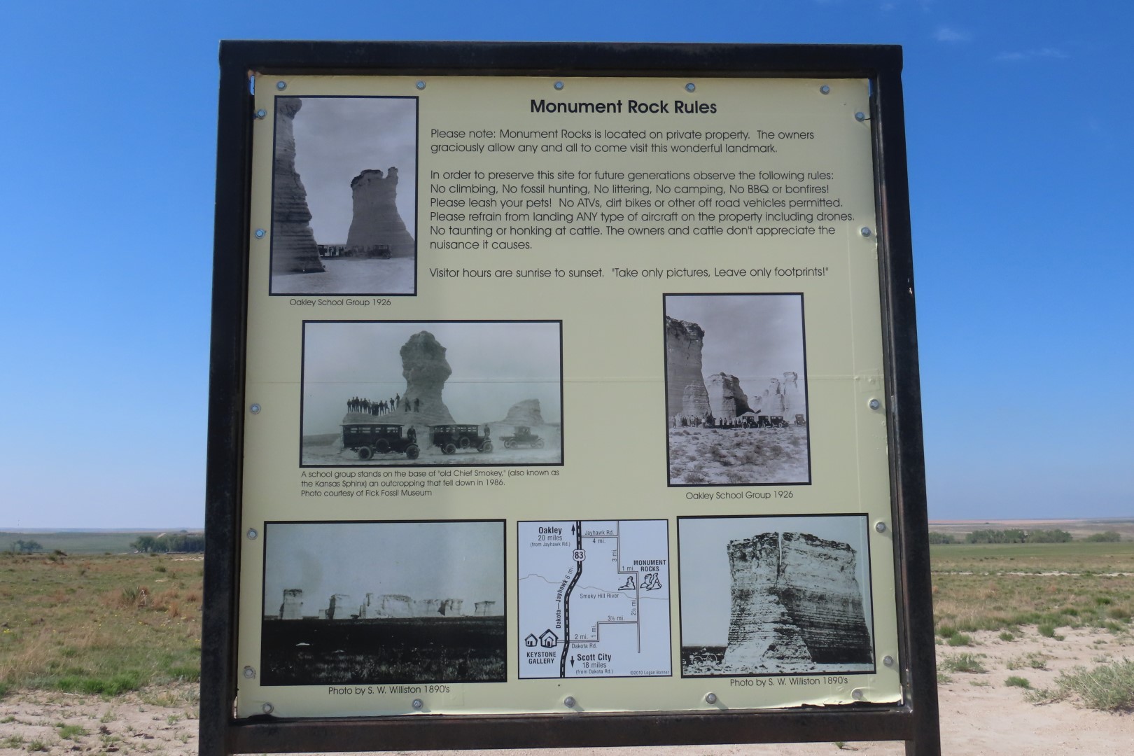 Monument Rocks in Western Kansas  8 of 13 (#1311)