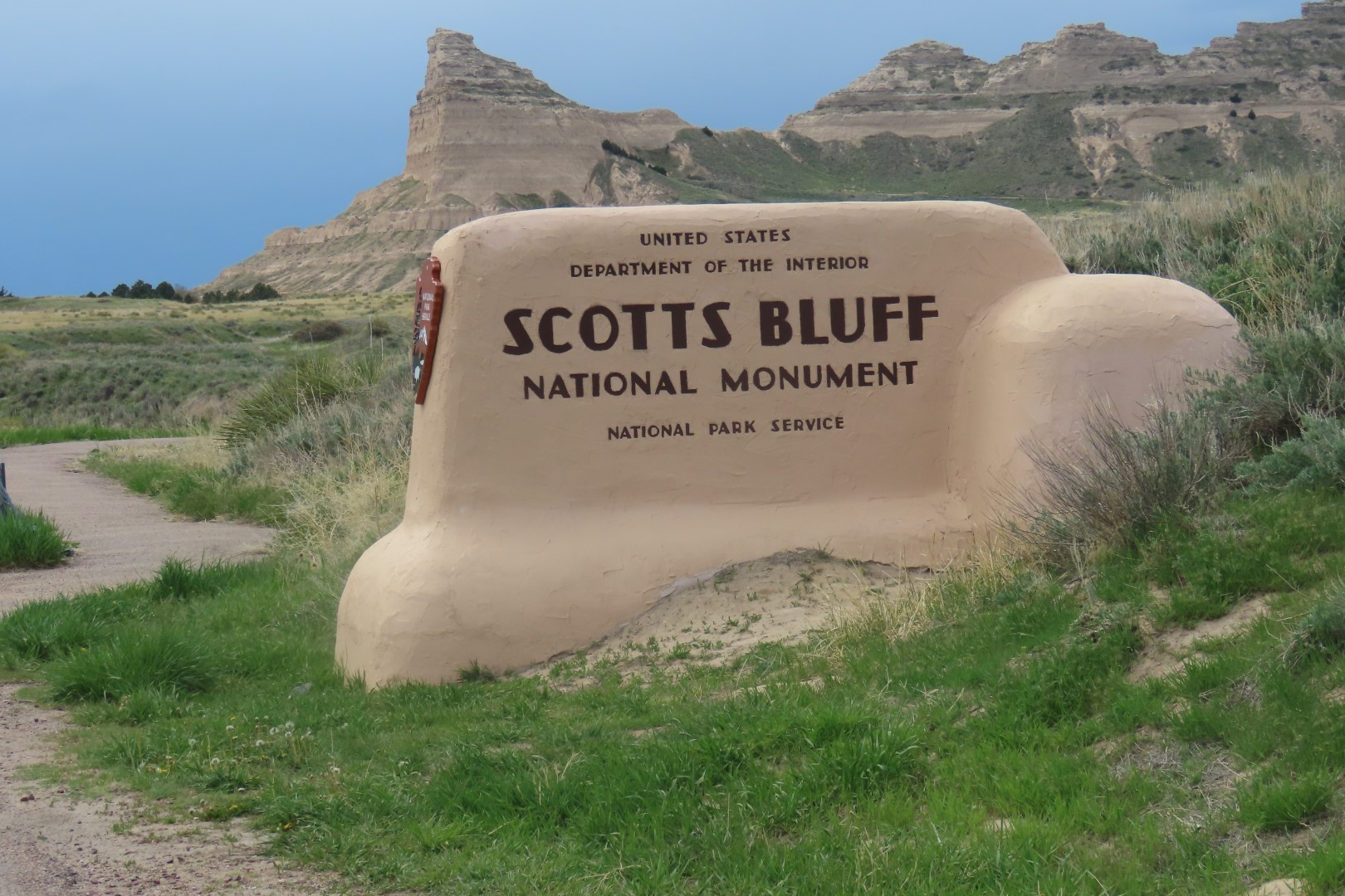 Scotts Bluff National Park in the Panhandle of Nebraska  1 of 28 (#1400)