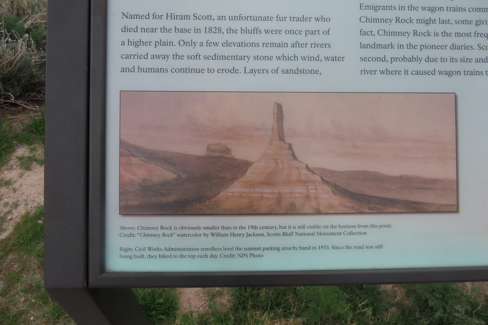 Scotts Bluff National Park in the Panhandle of Nebraska 16 of 28 (#1415)