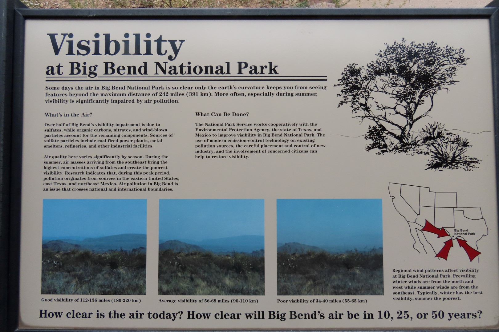 Big Bend National Park Panther Visitor Center in Texas  3 of  5 (#1573)