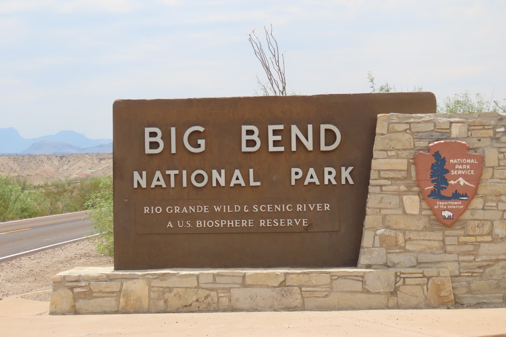 Big Bend National Park along highway 118 in Texas  1 of  2 (#1597)
