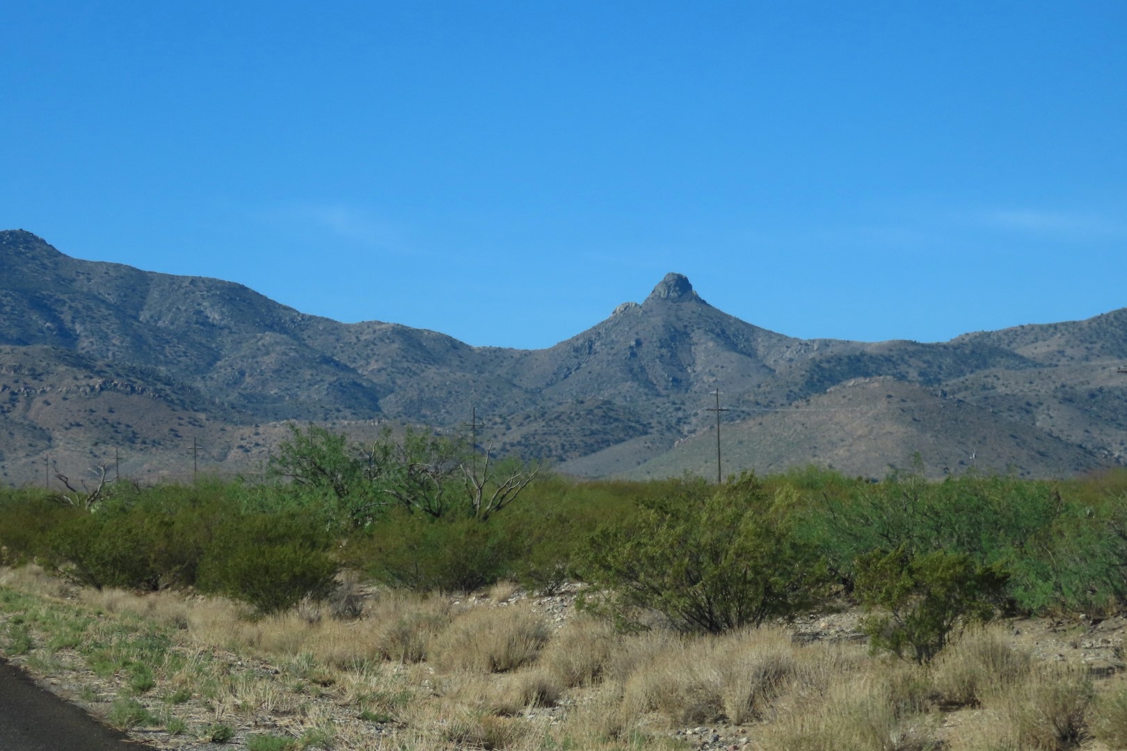 On road to Fort Bowie National Park in southeast Arizona  2 of  3 (#1620)