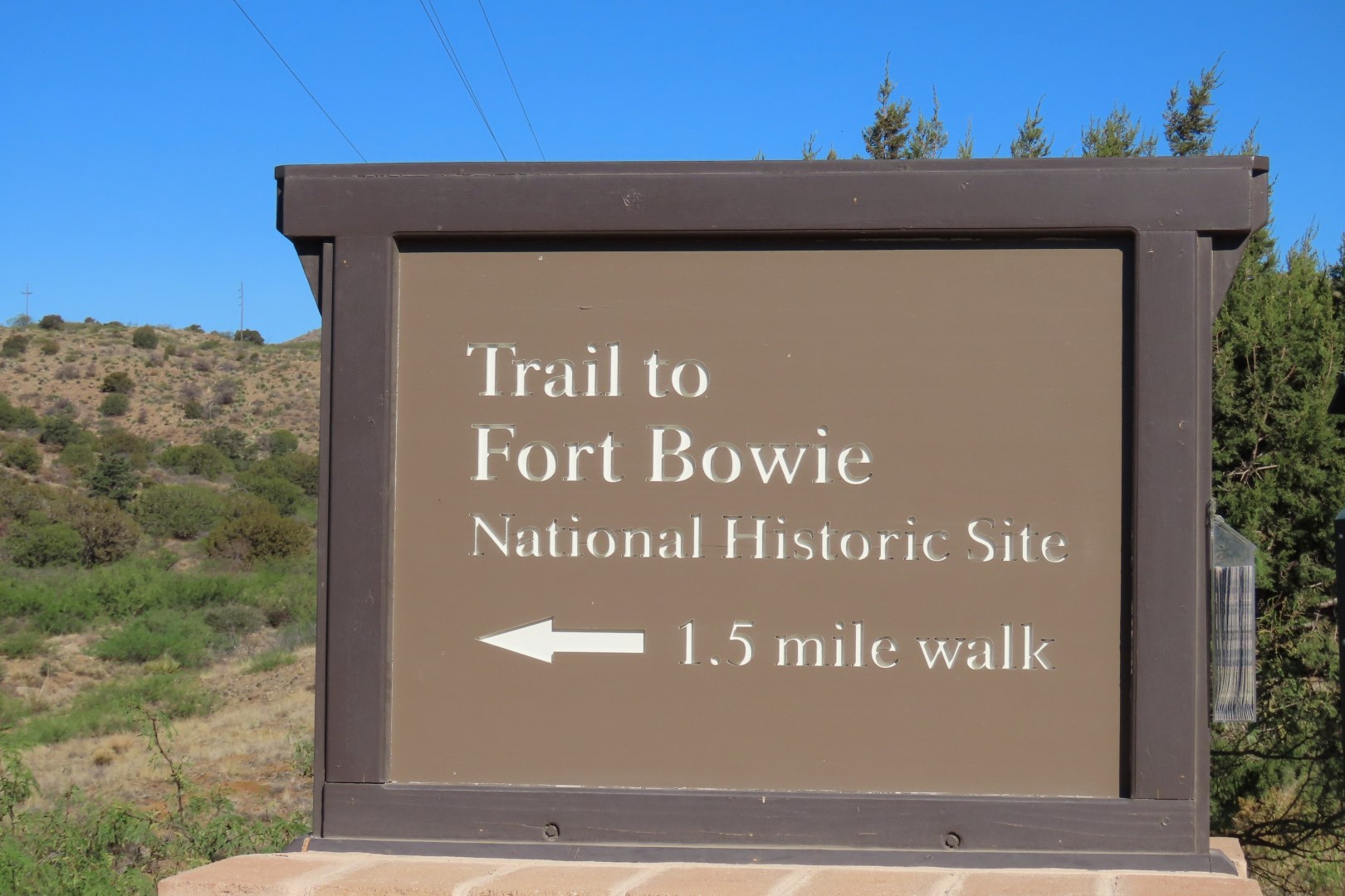 Fort Bowie National Park in southeast Arizona  1 of  7 (#1622)