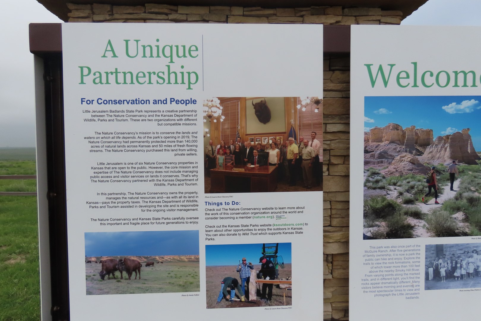 Little Jerusalem Badlands State Park in western Kansas  2 of 29 (#1788)