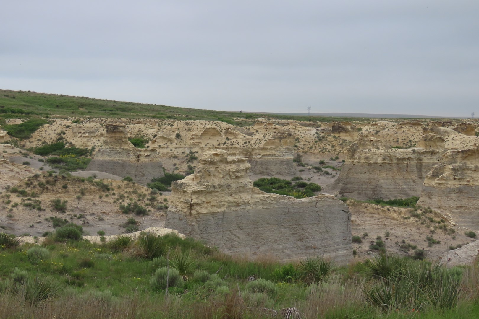 Little Jerusalem Badlands State Park in western Kansas 13 of 29 (#1797)