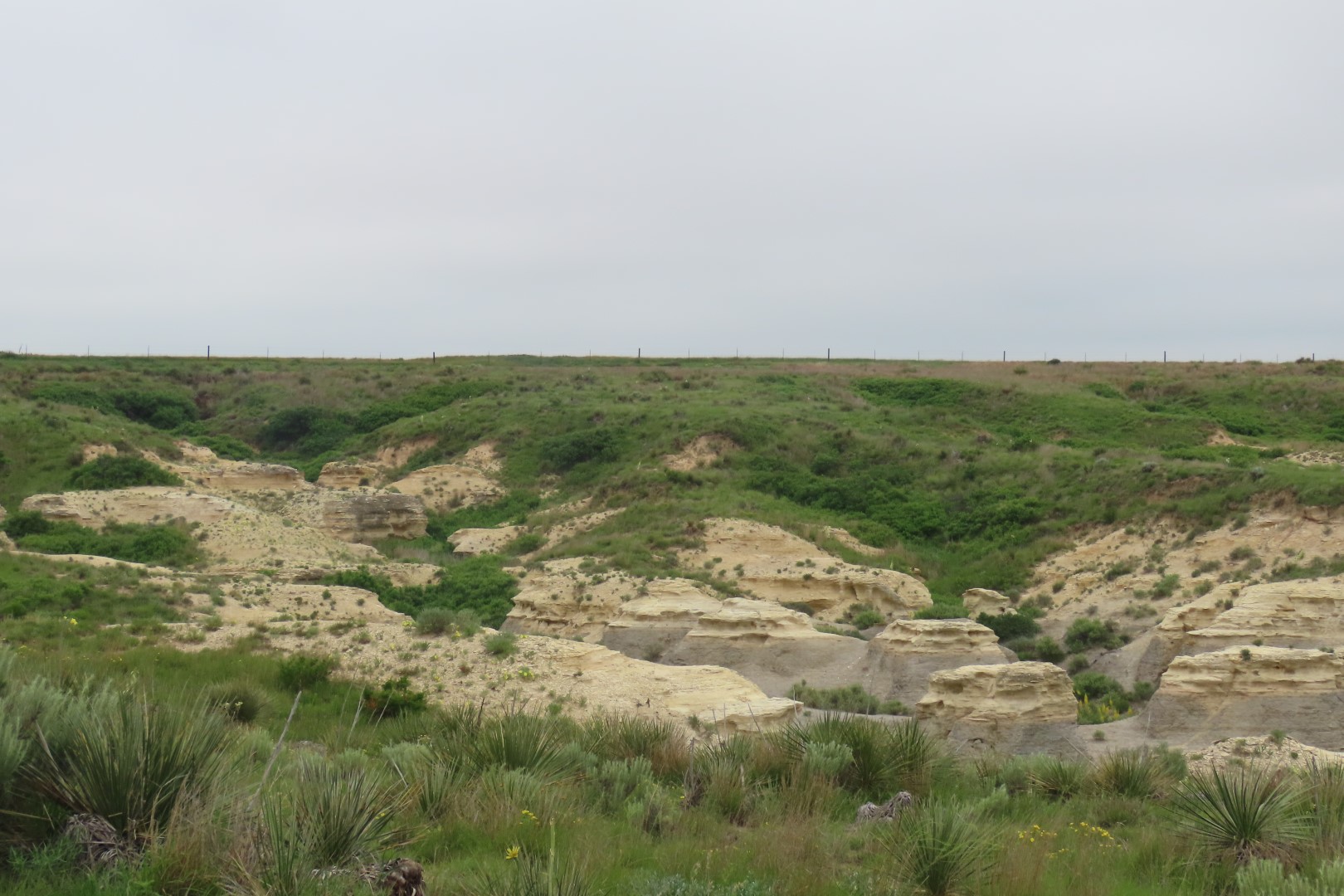 Little Jerusalem Badlands State Park in western Kansas 14 of 29 (#1798)