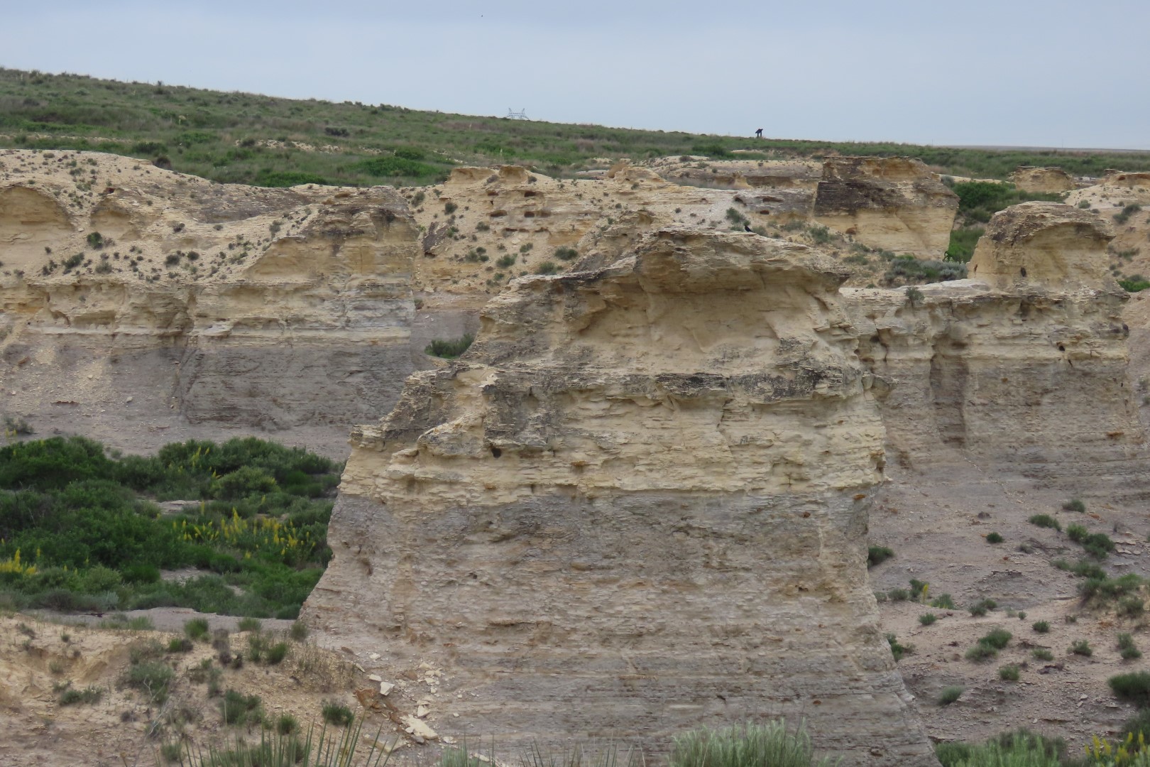 Little Jerusalem Badlands State Park in western Kansas 18 of 29 (#1802)