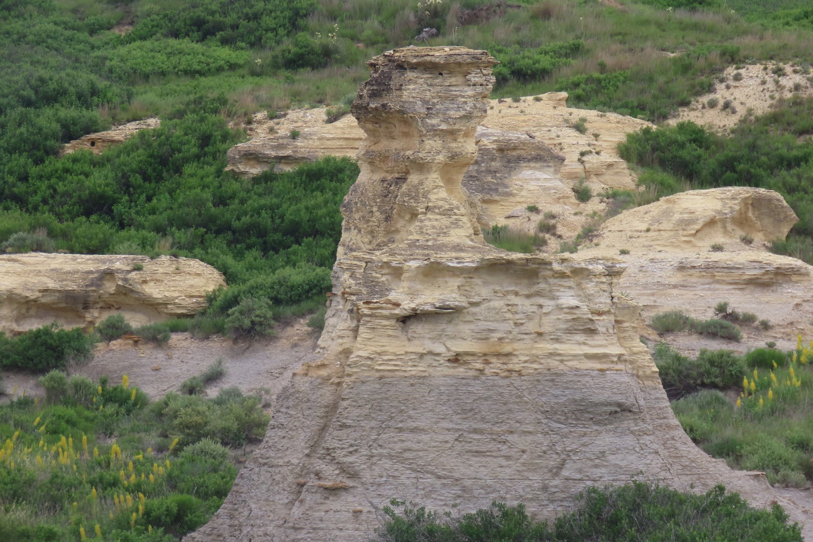 Little Jerusalem Badlands State Park in western Kansas 22 of 29 (#1808)