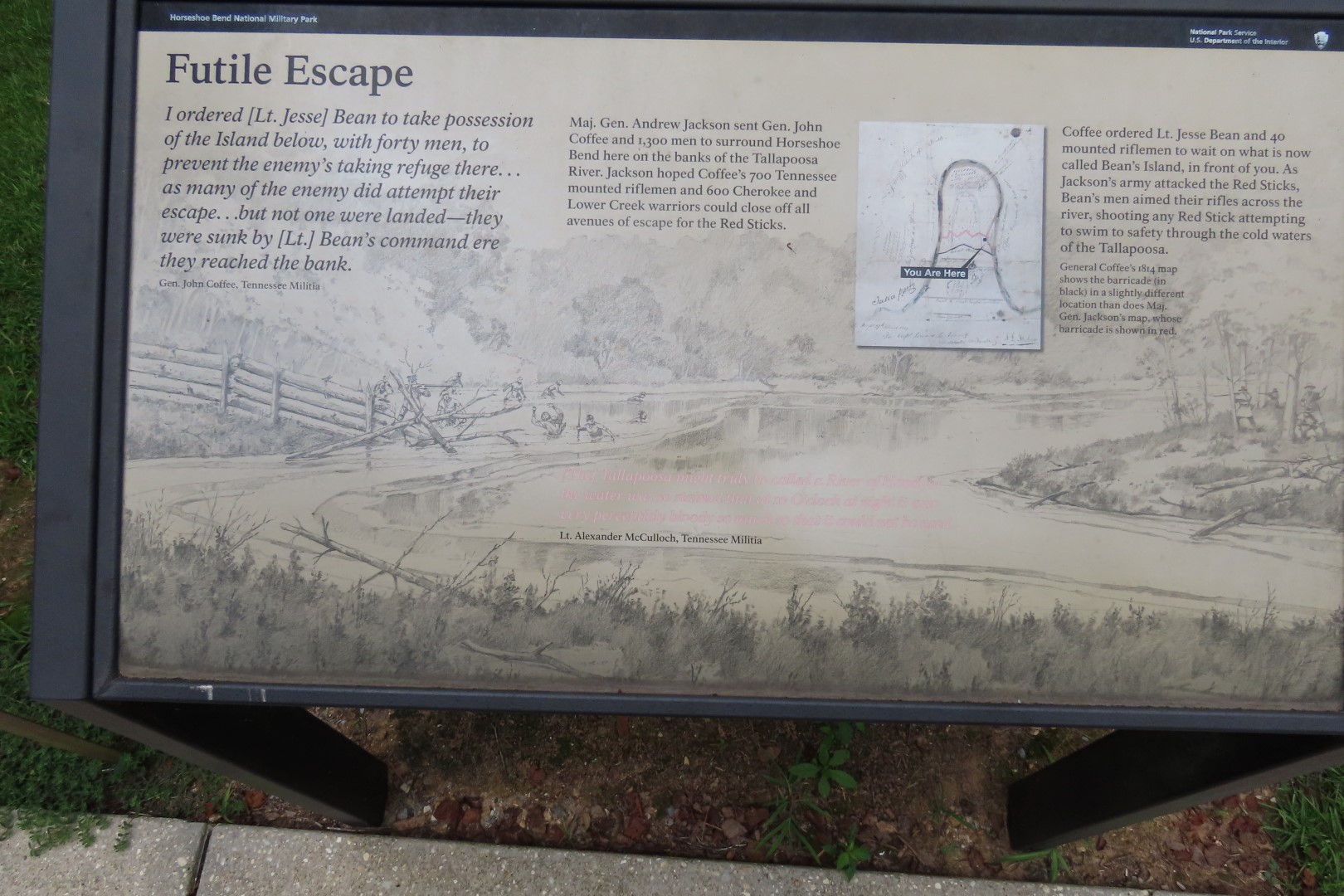 Horseshoe Bend National Battlefield 18 of 27 (#1909)