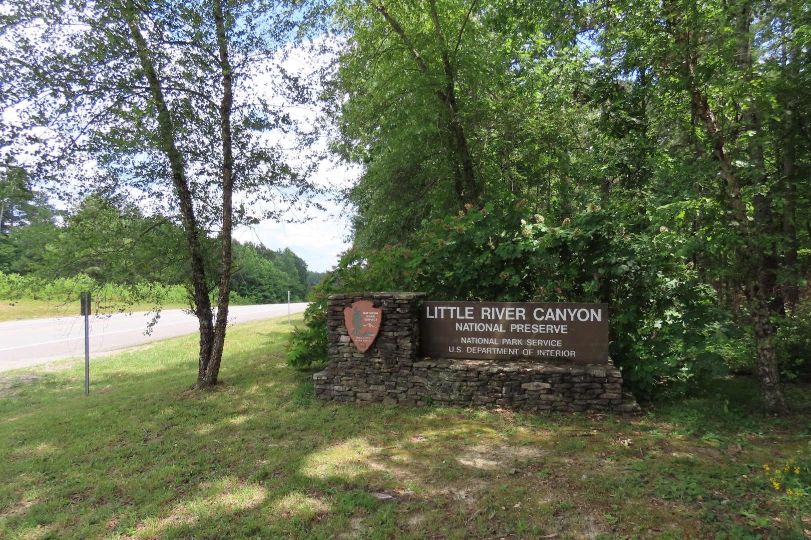 Sites in the Little River Canyon National Park in Tennessee  2 of 19 (#1920)