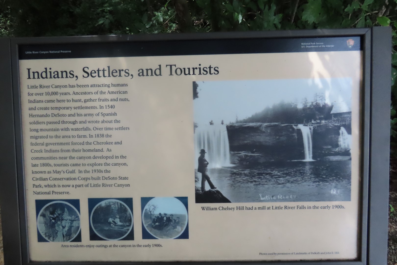 Sites in the Little River Canyon National Park in Tennessee 19 of 19 (#1937)