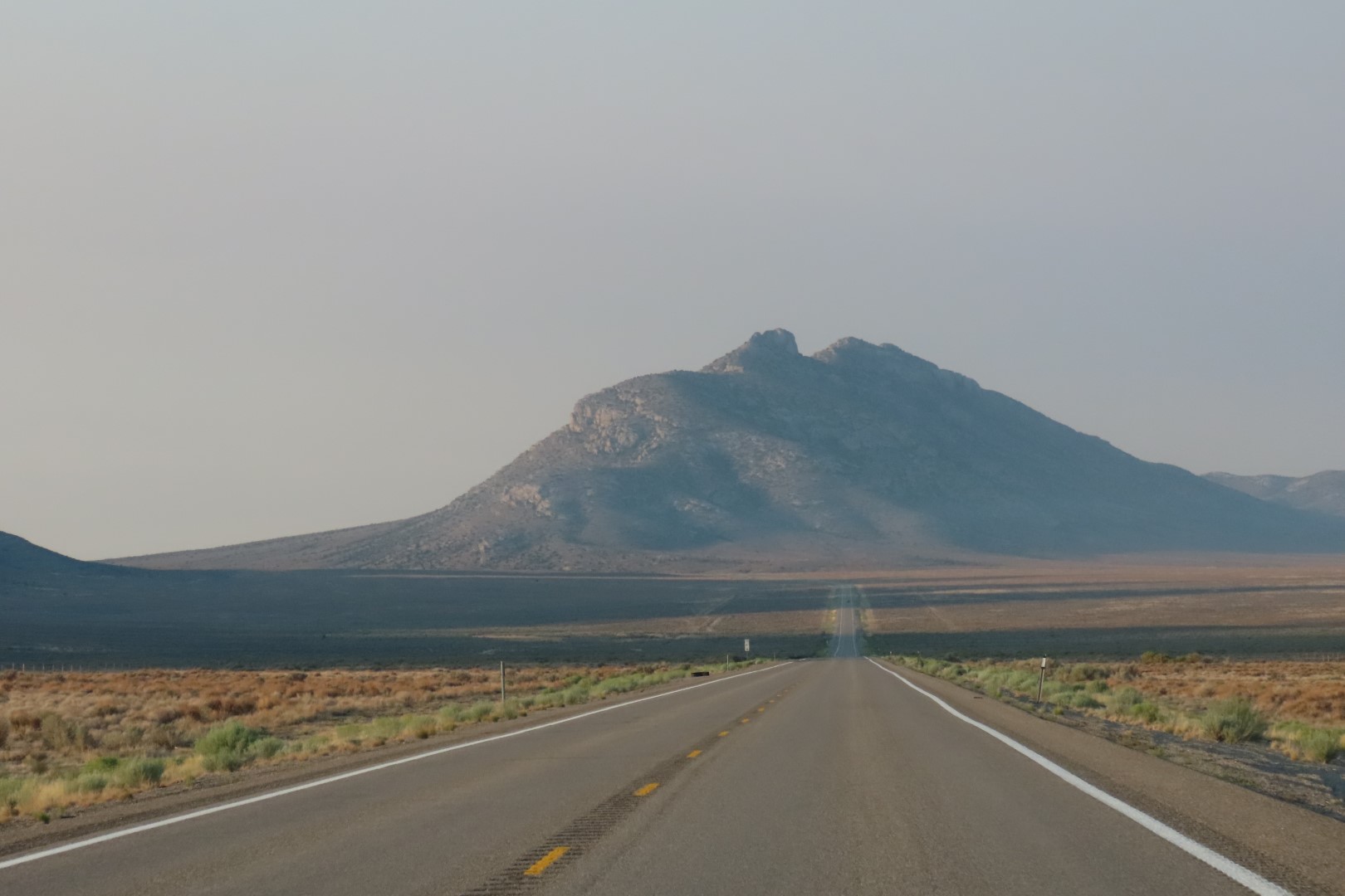 Along Nevada Highway east of Ely in Utah  3 of  3 (#2032)
