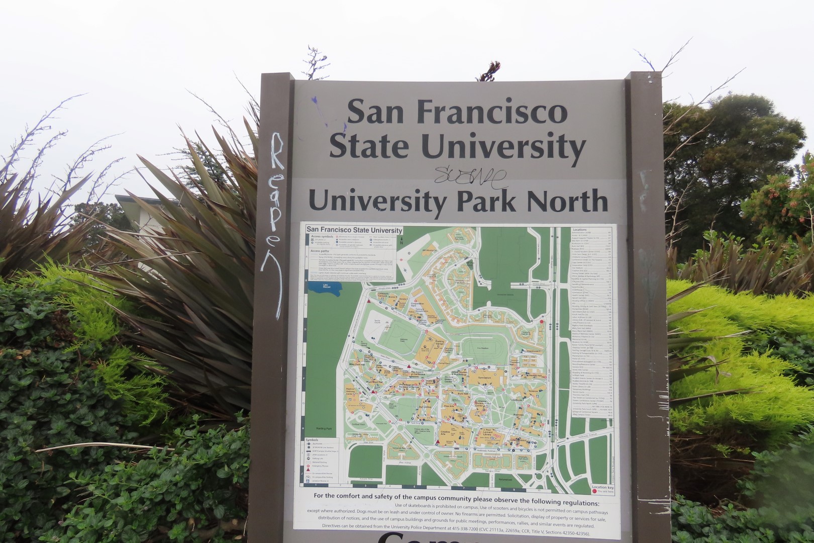 San Francisco State University in California  2 of  3 (#2053)