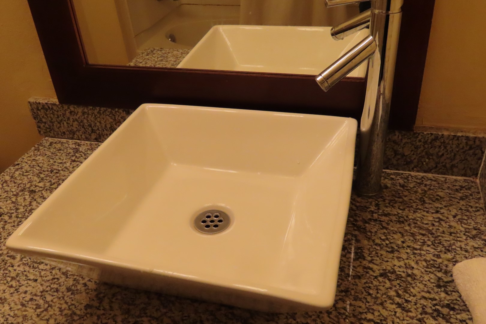 Unusual sink in Ramada Inn in Anchorage Alaska  3 of  3 (#2225)