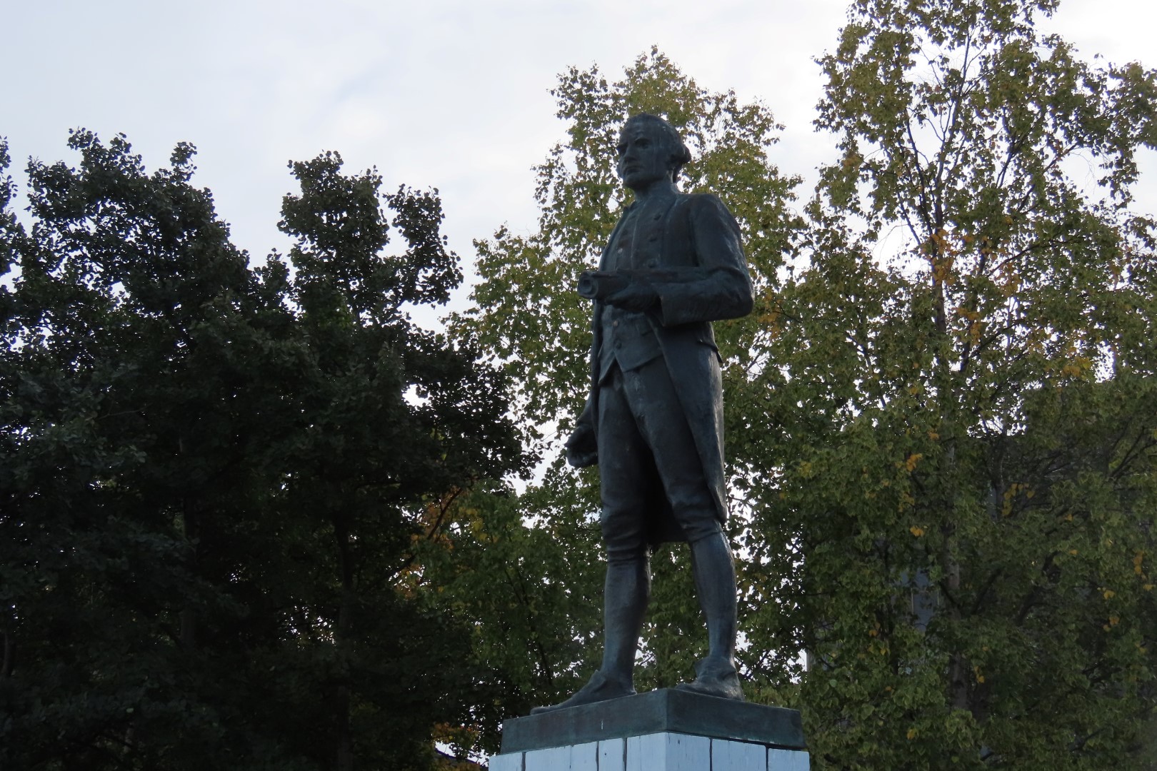Captain Cook Memorial and Views in Resolution Park in Anchorage Alaska  1 of 16 (#2231)