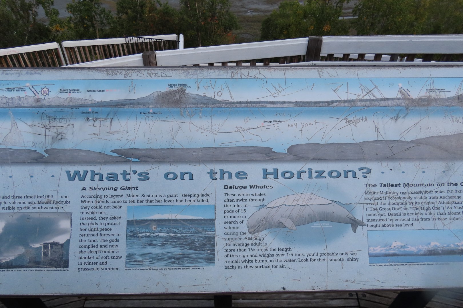 Captain Cook Memorial and Views in Resolution Park in Anchorage Alaska  4 of 16 (#2241)