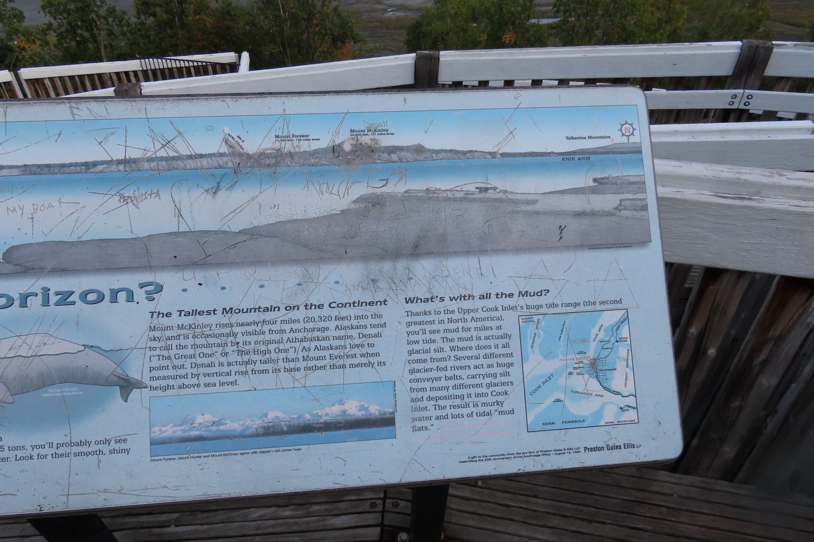 Captain Cook Memorial and Views in Resolution Park in Anchorage Alaska  5 of 16 (#2242)