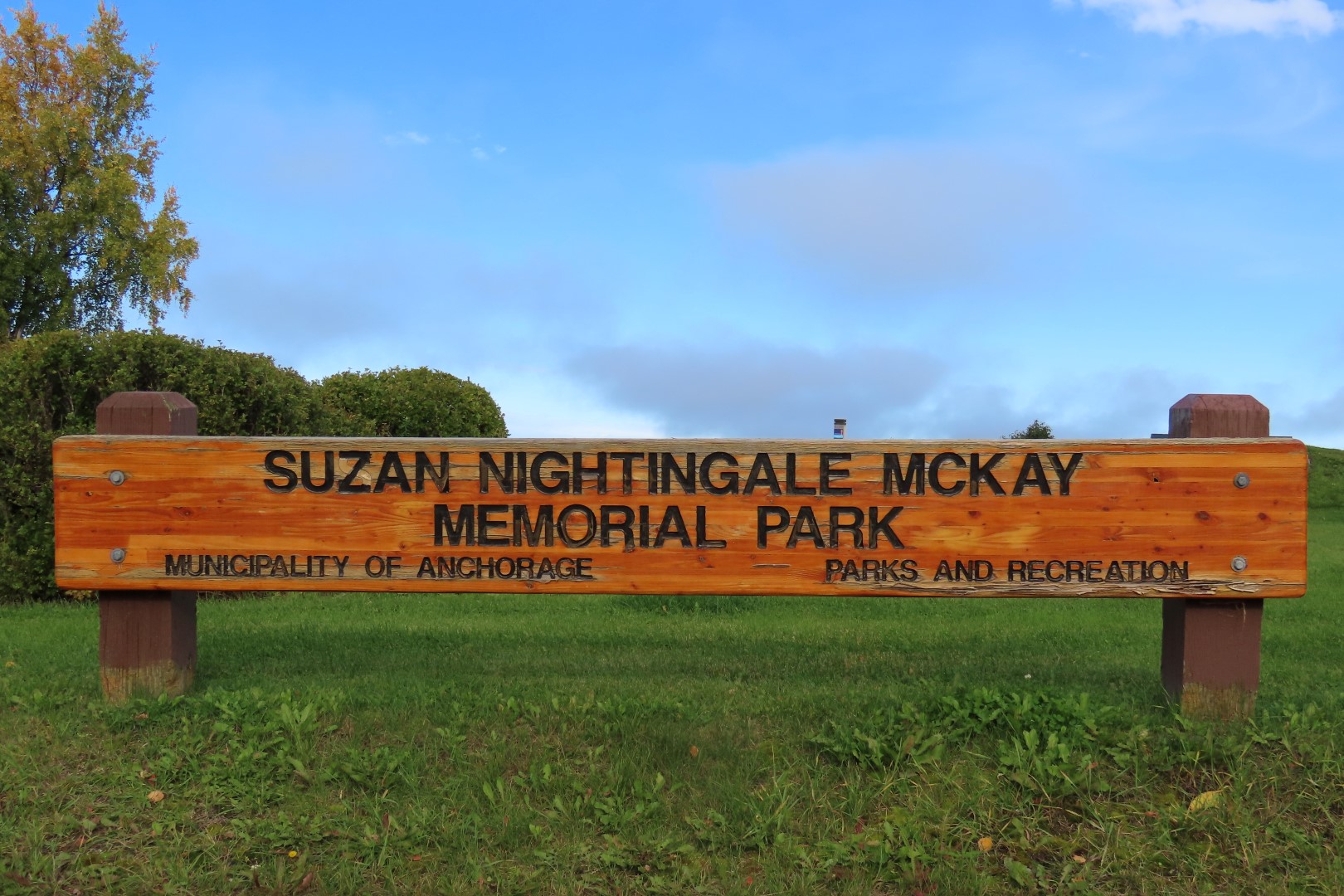 Suzan N. McKay Memorial Park in Anchorage Alaska  1 of  5 (#2301)