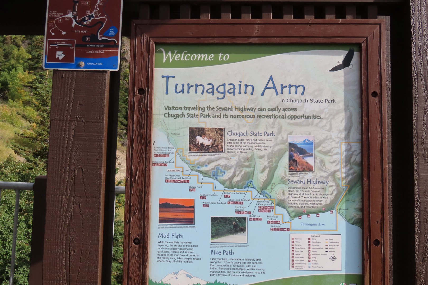 McHugh Creek Trailhead on Seward Highway  2 of 23 (#2309)