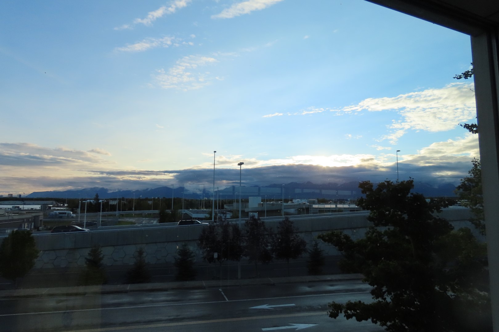 Views inside and from Ted Stevens International Airport in Anchorage Alaska  2 of  3 (#2335)
