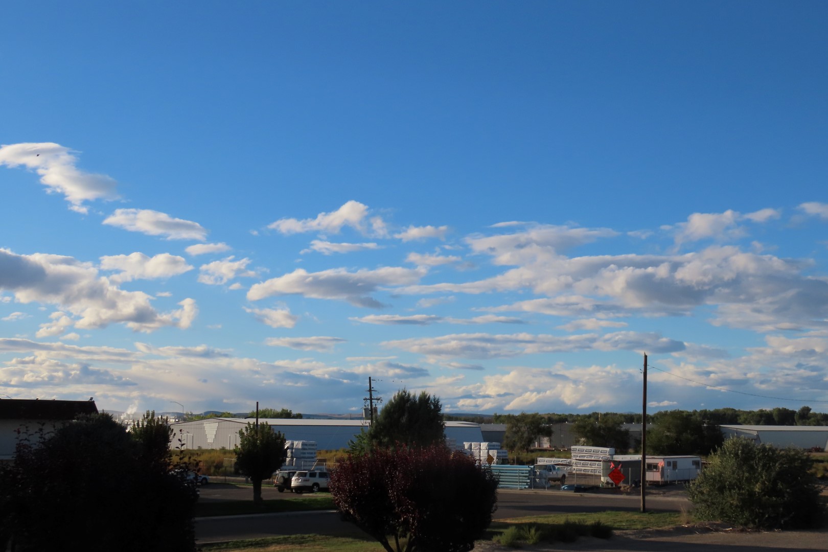Clouds from hotel balcony in Ontario Oregon  1 of  5 (#2353)