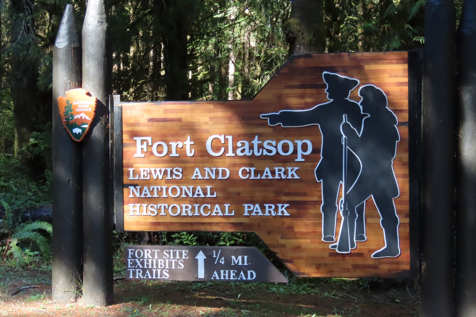Visitor Center at Lewis and Clark National Park near Astoria, Oregon   1 of 30 (#2378)