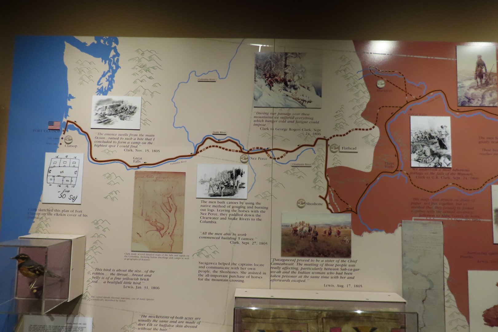 Visitor Center at Lewis and Clark National Park near Astoria, Oregon  16 of 30 (#2394)