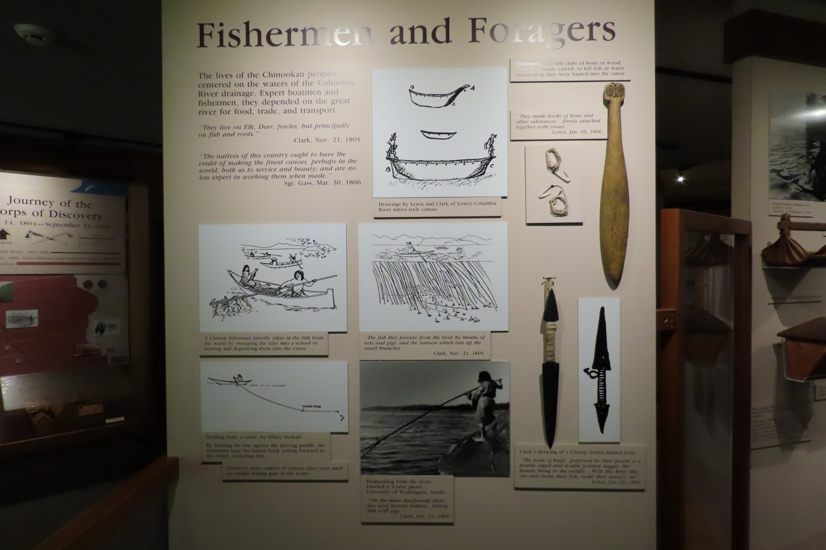 Visitor Center at Lewis and Clark National Park near Astoria, Oregon  20 of 30 (#2398)