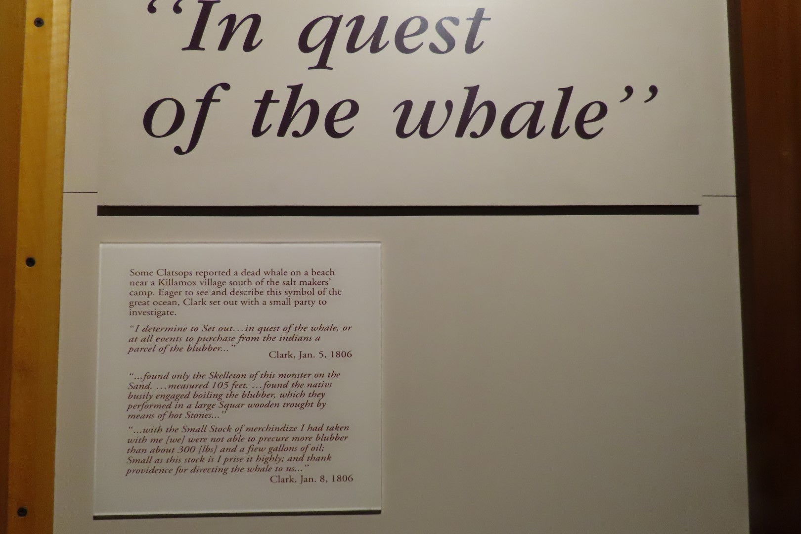 Visitor Center at Lewis and Clark National Park near Astoria, Oregon  22 of 30 (#2400)