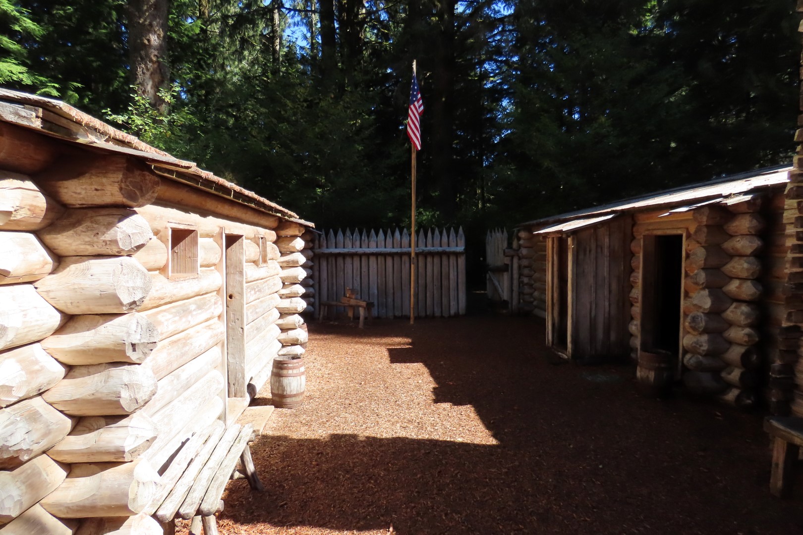 Fort Clatsop at Lewis and Clark National Park near Astoria, Oregon  8 of 15 (#2416)