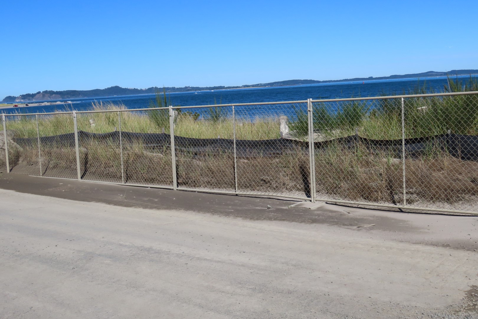 Columbia River from Fort Stevens State Park near Astoria, Oregon  1 of 10 (#2424)