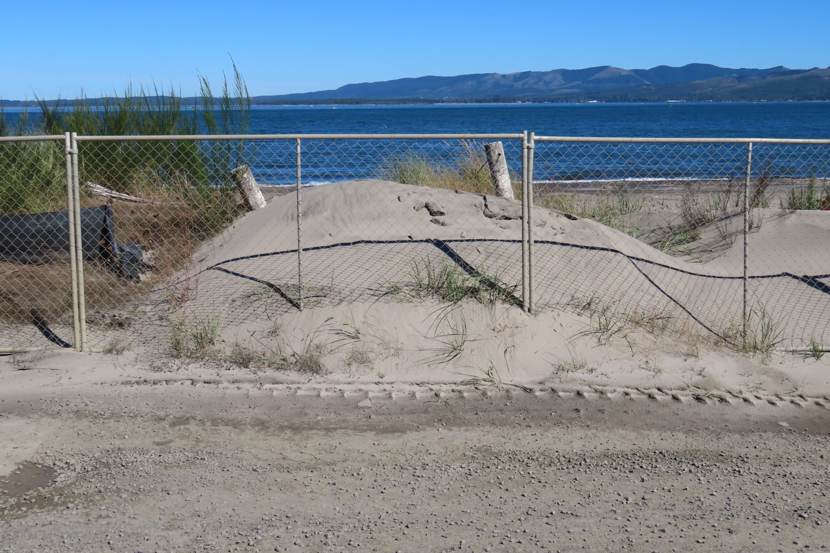 Columbia River from Fort Stevens State Park near Astoria, Oregon  2 of 10 (#2425)