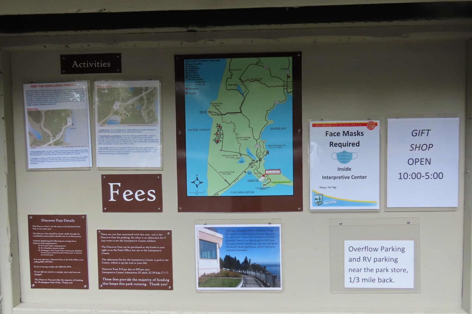 Lewis and Clark Interpretive Center in Cape Disappointment State Park in Washington  2 of  2 (#2498)