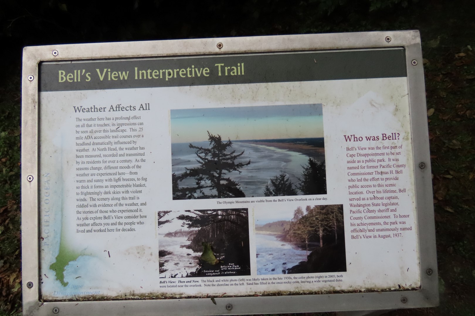Along trails at North Head Lighthouse in Cape Disappointment State Park near Ilwaco Washington Washington 16 of 34 (#2514)