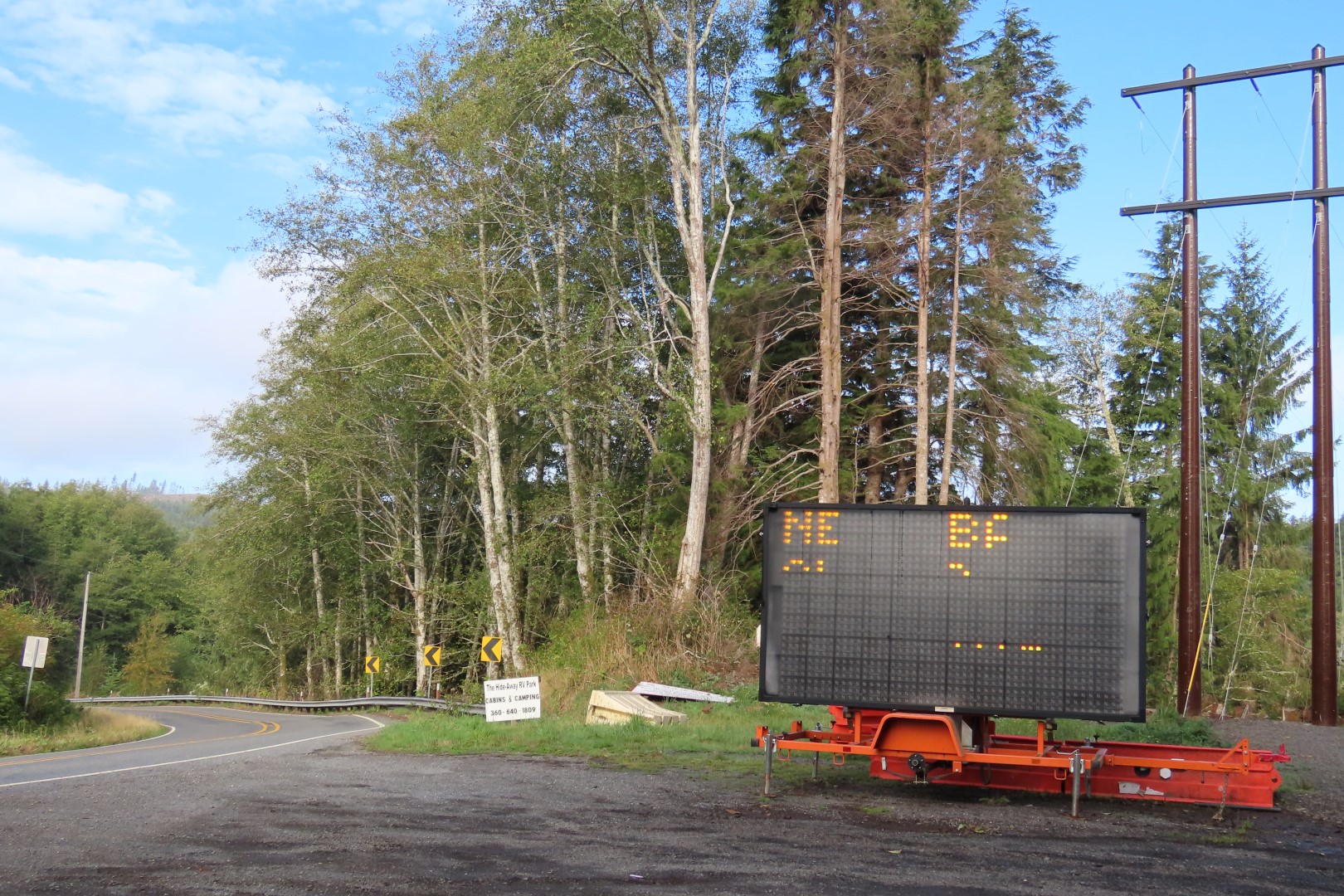 Area east of Neah Bay along highway 112 in northwestern Washington  1 of  9 (#2584)