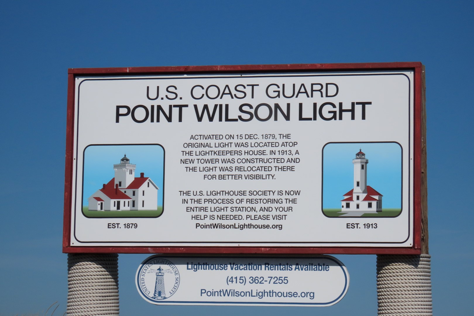 Around the Point Wilson Lignthouse in Fort Worthen State Park near Port Townsend Washington  1 of 11 (#2625)