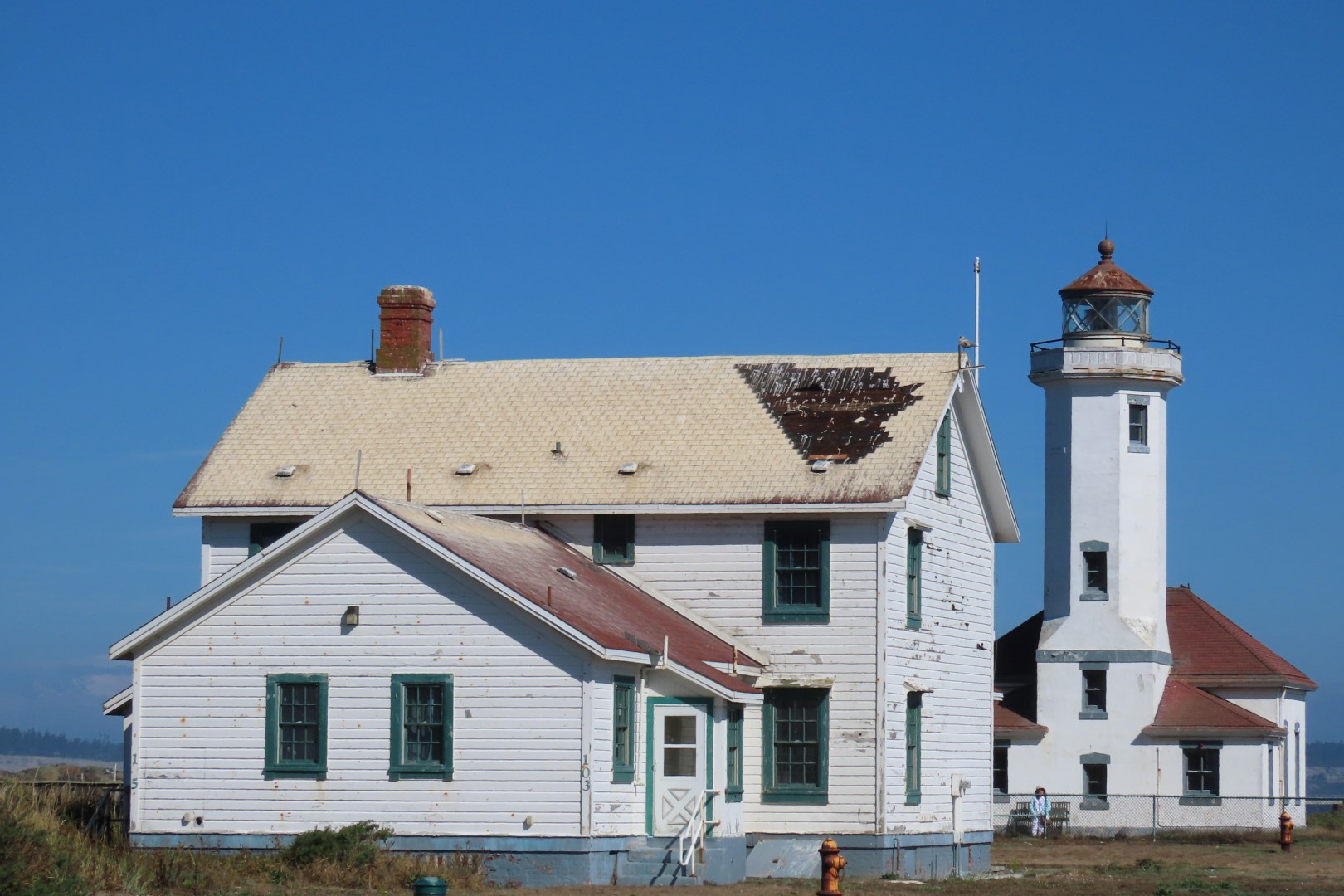 Around the Point Wilson Lignthouse in Fort Worthen State Park near Port Townsend Washington  5 of 11 (#2626)