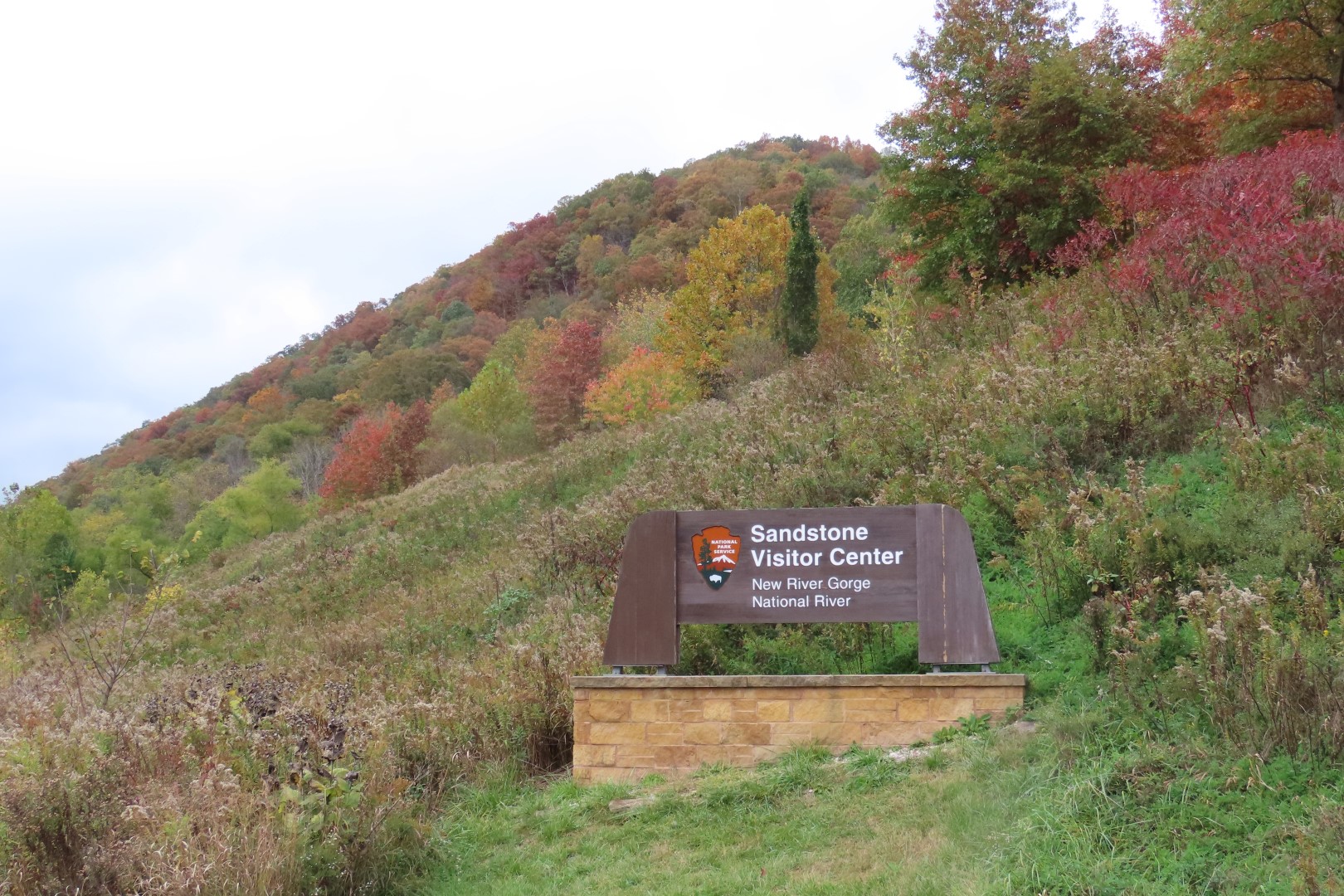 Sandstone Visitor Center of New River National Park in West Virginia  2 of  2 (#2875)