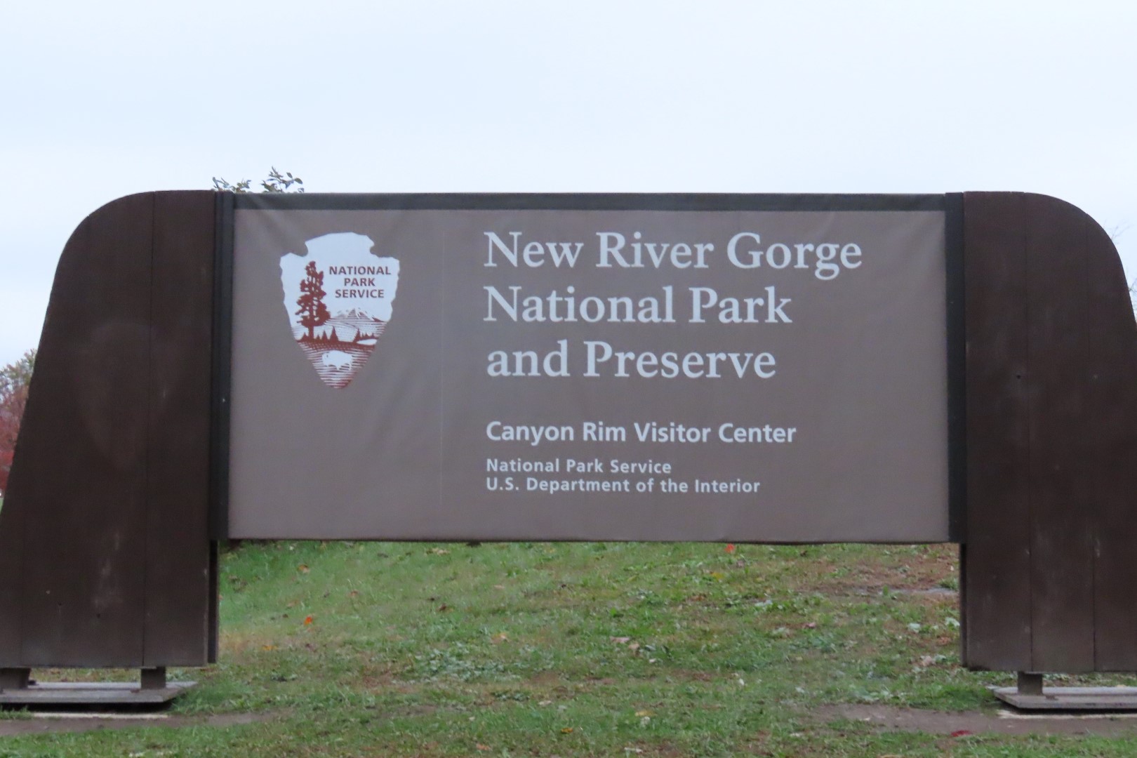 Canyon Rim Visitor Center of New River National Park in West Virginia  1 of  2 (#2876)