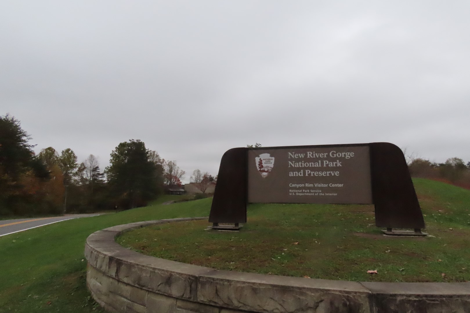 Canyon Rim Visitor Center of New River National Park in West Virginia  2 of  2 (#2877)