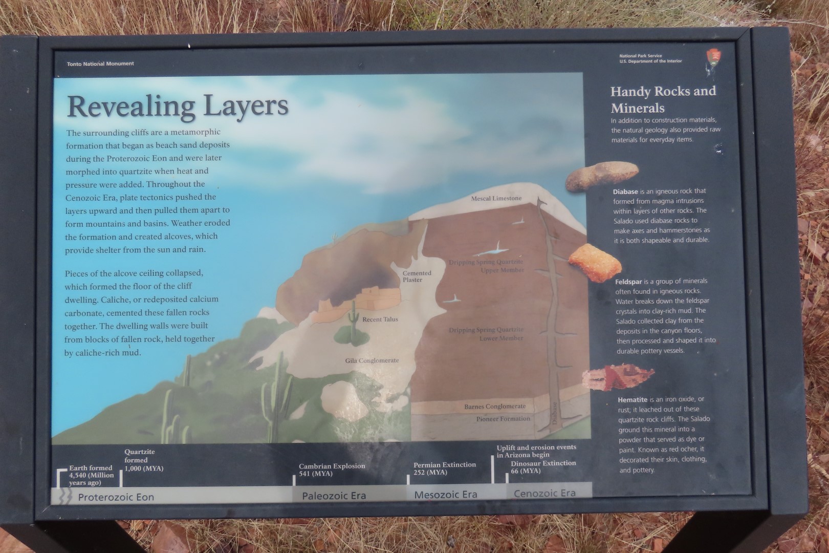 Along Tonto National Park path to the cliff dwellers's home  7 of 28 (#3004)