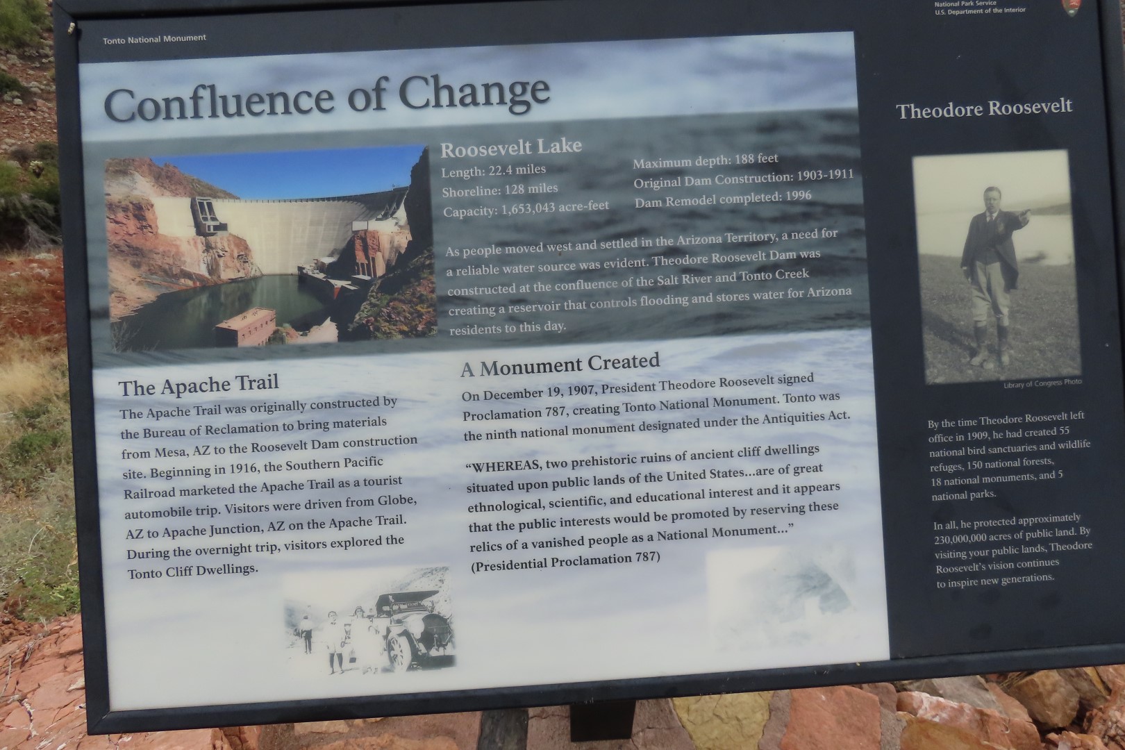 Along Tonto National Park path to the cliff dwellers's home 11 of 28 (#3011)