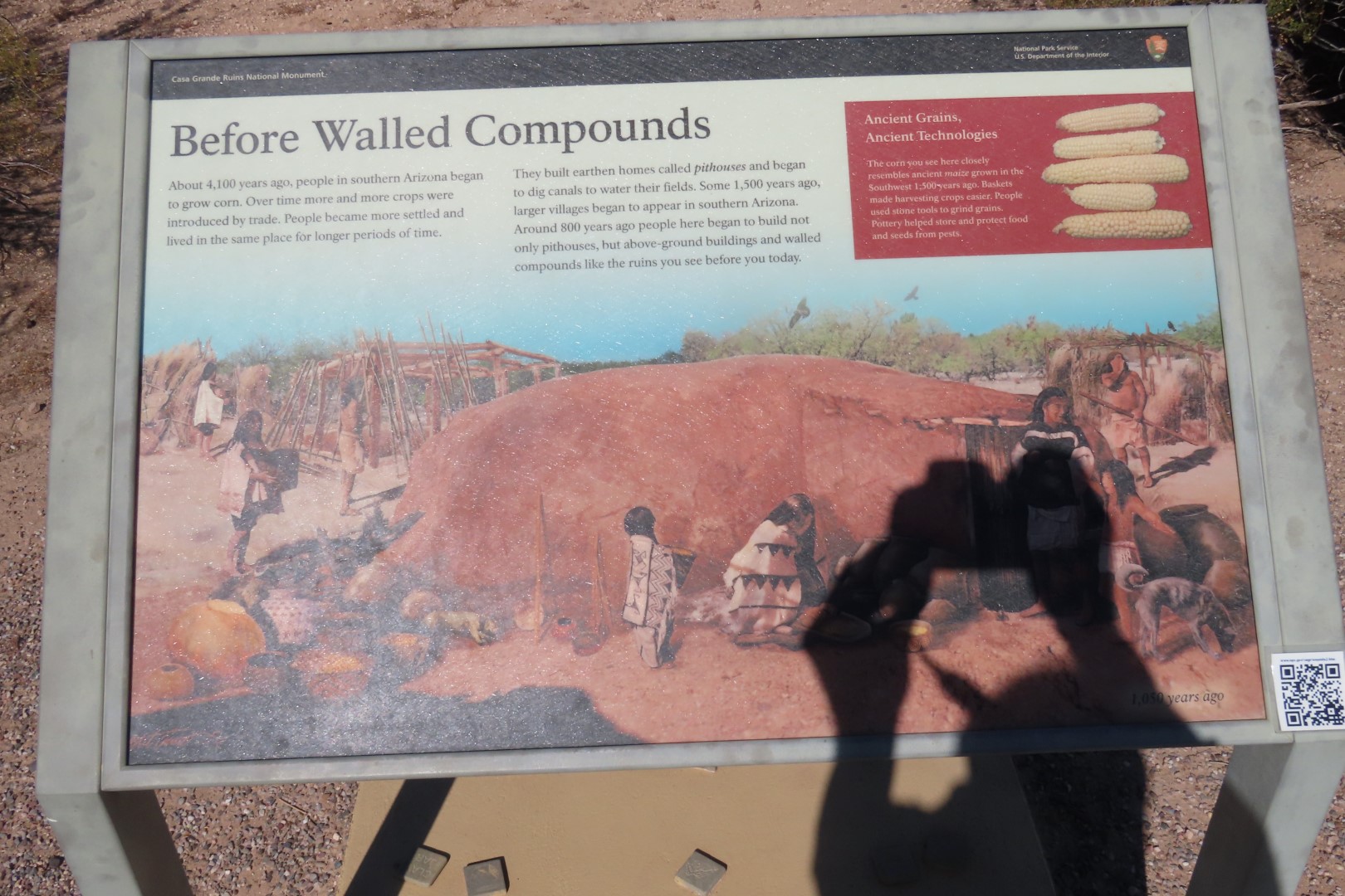 Casa Grande Ruins National Park in Arizona  6 of 29 (#3116)