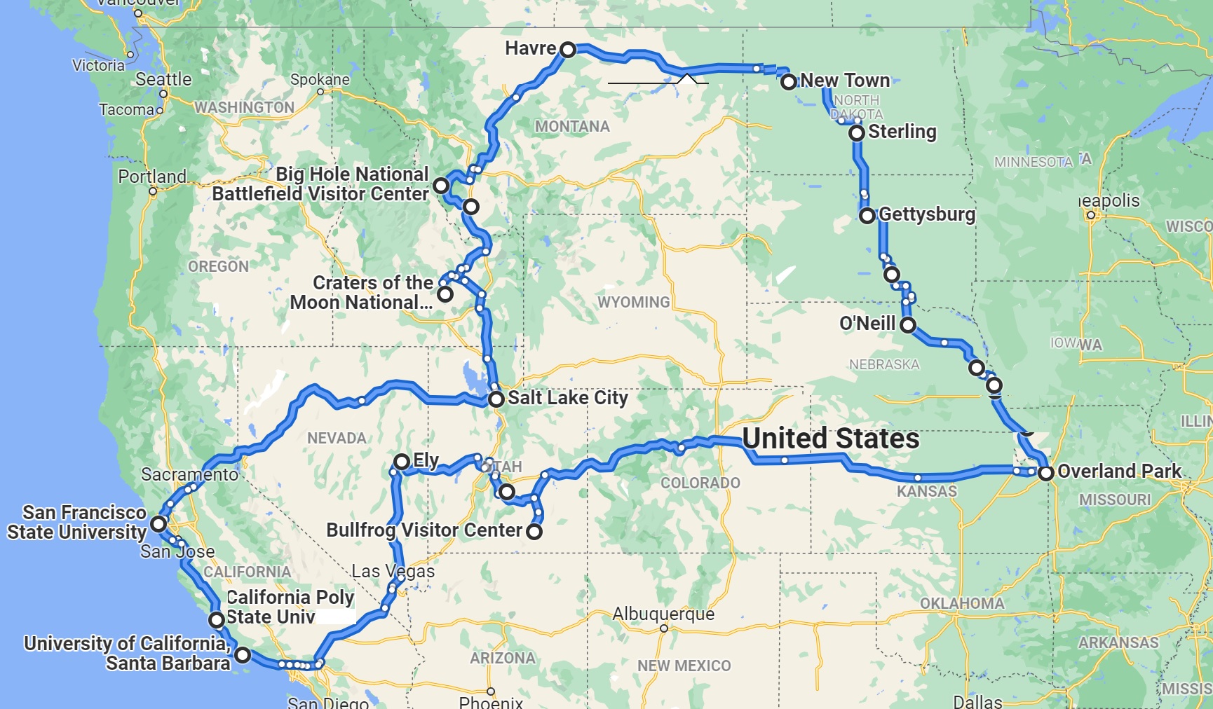 The Highways Traveled